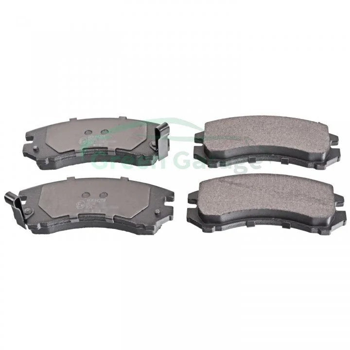 Гальмівні колодки, дискове гальмо (набір) BLUE PRINT ADK84208 (фото 1)