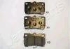 Гальмівні колодки, дискове гальмо (набір) JAPANPARTS PP217AF (фото 1)