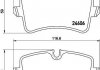 Гальмівні колодки, дискове гальмо (набір) HELLA 8DB355016011 (фото 2)