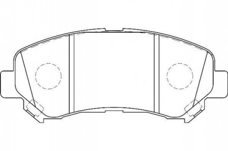 Тормозные колодки WAGNER WBP24632A