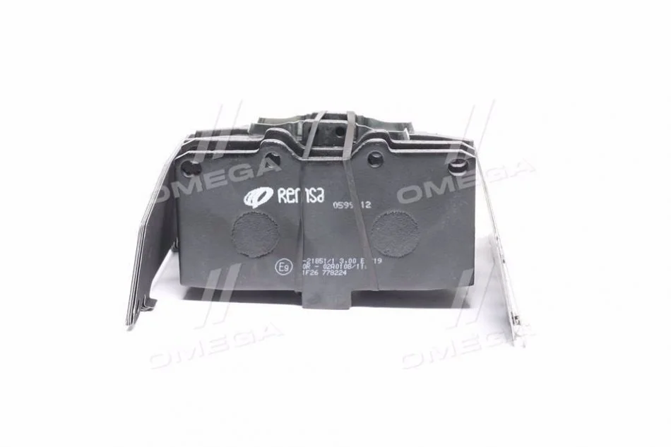 Колодка торм. диск. SUBARU FORESTER передн. (пр-во) REMSA 059912 (фото 1)
