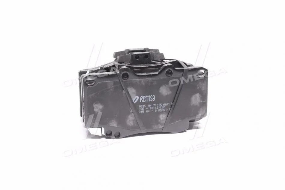 Колодка торм. диск. LAND CRUISER 90 (04/96-12/02), 80 (01/90-12/97) передн. (пр-во) REMSA 031504 (фото 1)