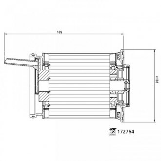 FILTR PALIWA AUDI Q7 4MB,4MG 3.0 TDIq 15- FEBI BILSTEIN 172764