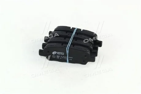 Колодка торм. диск. INFINITI FX, NISSAN X-TRAIL (T30) задн. (пр-во) REMSA 087601