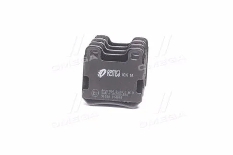 Колодка торм. диск. OPEL OMEGA A задн. (пр-во) REMSA 023910