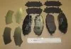 Колодка торм. диск. SUBARU LEGACY IV передн. (пр-во) REMSA 113702 (фото 2)