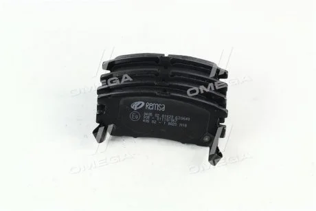 Колодка торм. диск. MITSUBISHI L300, L400 задн. (пр-во) REMSA 040502