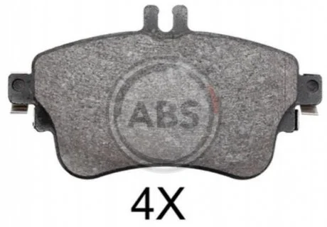 Гальмівні колодки, дискове гальмо (набір) A.B.S. 37912