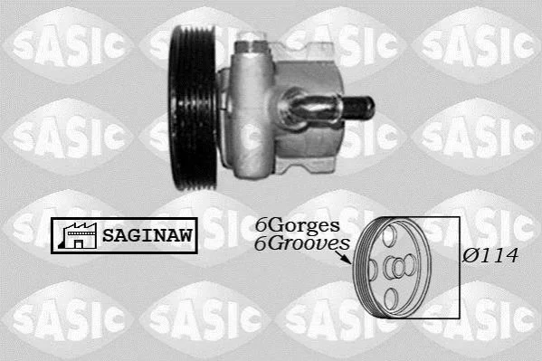 Помпа гідропідсилювача SASIC 7070016 (фото 1)