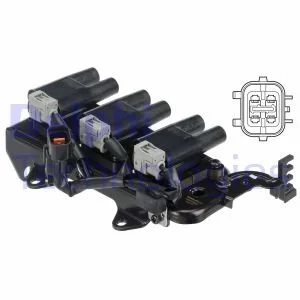 Котушка запалення HYUNDAI TUCSON 2,7 04- DELPHI GN1046212B1