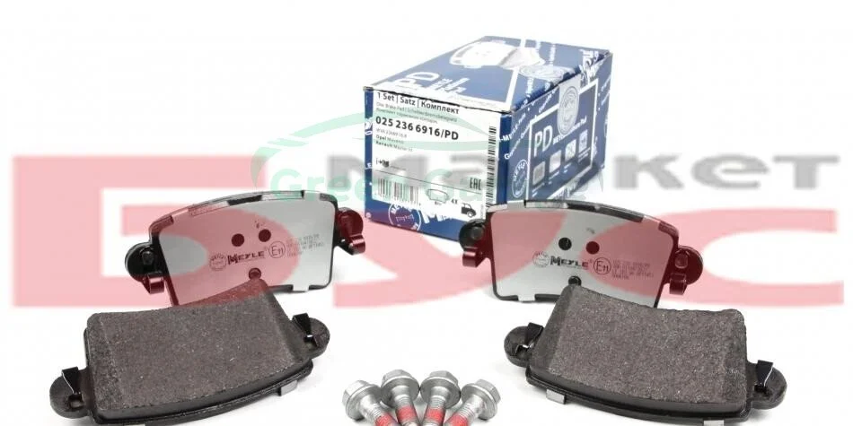 Колодки гальмівні RENAULT T. MASTER 00- MEYLE 0252366916PD (фото 1)