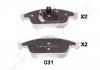 Колодки гальмівні RENAULT P. MEGANE 08- JAPANPARTS PA031AF (фото 1)