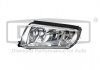 Headlight with motor, silver frame, left DPA 89410199902 (фото 1)