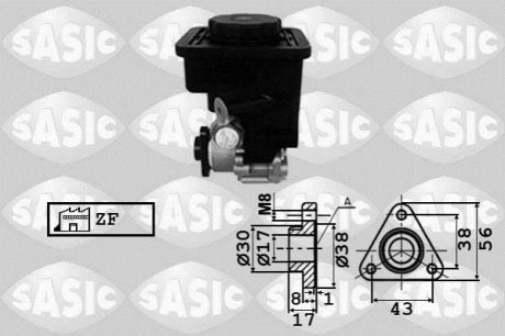 Гидравлический насос, рулевое управление SASIC 7076050