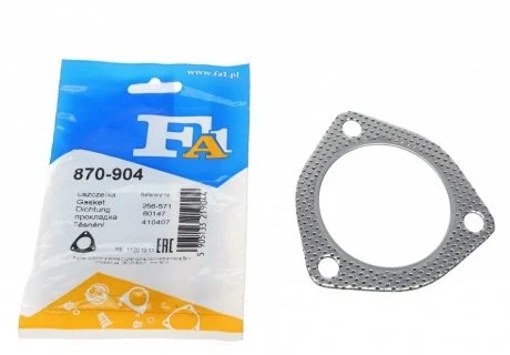 Прокладка глушителя DAEWOO LANOS 1,6/1,5 (пр-во Fischer) Fischer Automotive One (FA1) 870904