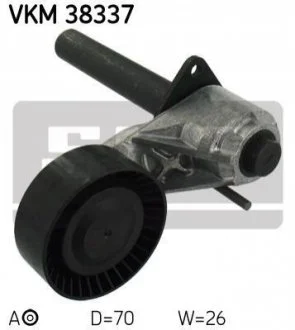 Ролик модуля натягувача ременя SKF VKM38337