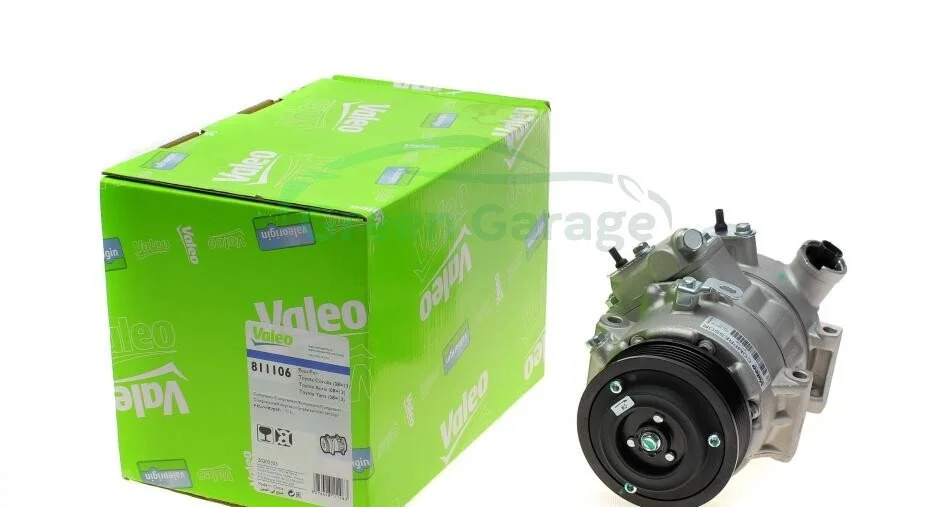 Компресор кондиціонера TOYOTA YARIS 05- VALEO 811106 (фото 1)