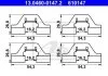ZESTAW MONT.KLOCKOW HAM.CITROEN PEUGEOT ATE 13046001472 (фото 1)