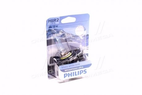 Автолампа галогенова 55W PHILIPS 9012WVUB1