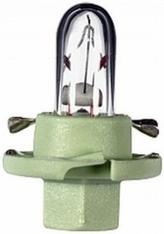 Лампа 12V 2W BX8,4d white-green HELLA 8GS006677121