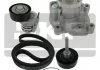 Насос води + комплект ручейковых ремней SKF VKMC310472