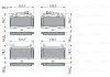 KLOCKI HAM. ALFA P. STELVIO 2,0-2,9 16- BOSCH 0986424851 (фото 1)
