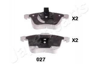 Колодки гальмівні CADILLAC P. BLS 06- JAPANPARTS PA027AF