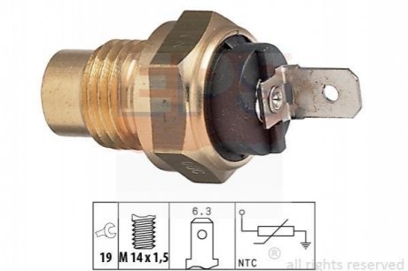 Датчик температури системи охолодження EPS 1830096