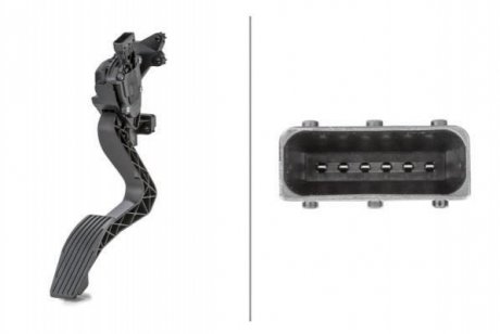 MODUŁ PEDAŁU GAZU FIAT TIPO 1,6MJT 16- HELLA 6PV010175741