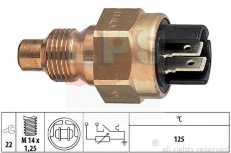 Датчик температури системи охолодження EPS 1830510