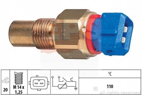 Датчик температури системи охолодження EPS 1830521