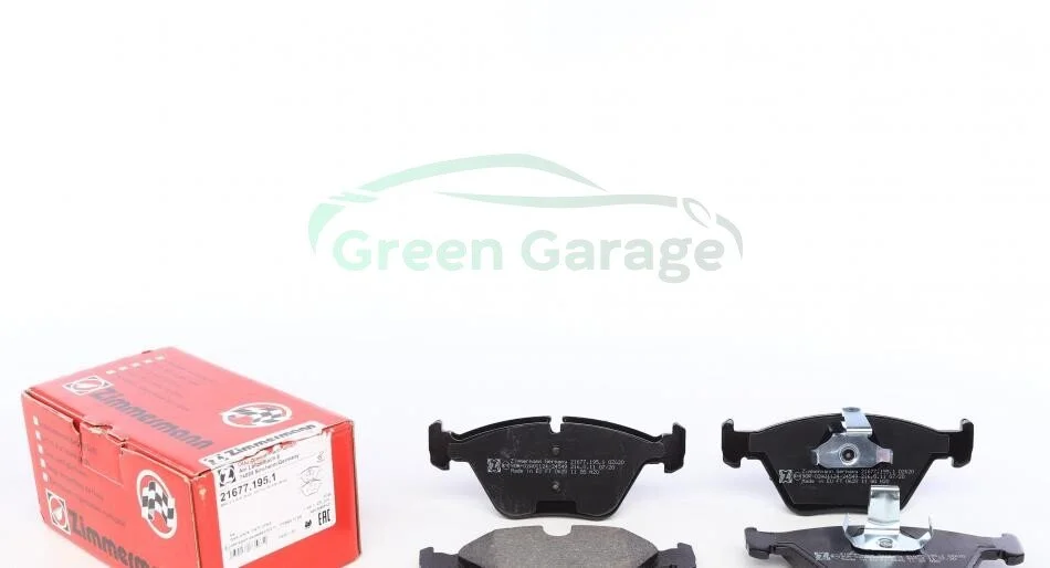 Гальмівні колодки перед BMW E39 до 97г ZIMMERMANN 216771951 (фото 1)