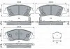 KLOCKI HAM. HYUNDAI P. I10 1,0-1,2 13- BOSCH 0986494760 (фото 1)