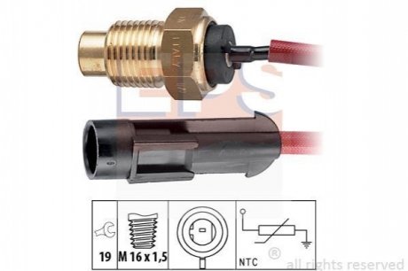 Датчик температури системи охолодження EPS 1830175
