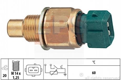 Датчик температури системи охолодження EPS 1830560