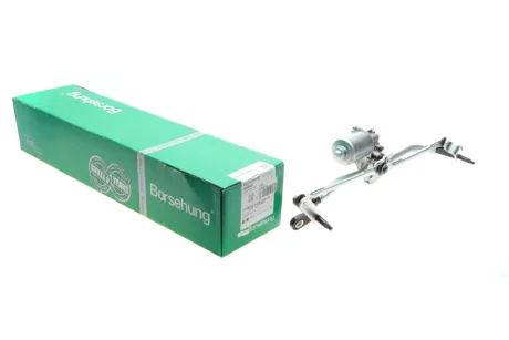 Window wiper mounting with wiper motor BORSEHUNG B18655