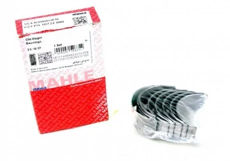 Вкладыши шатунные VAG PL STD 1,6D/TD/1,9D (пр-во Mahle) MAHLE / KNECHT 029PS10722000