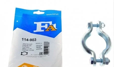 Хомут кріплення глушника VW,AUDI,SEAT Fischer Automotive One (FA1) 114903