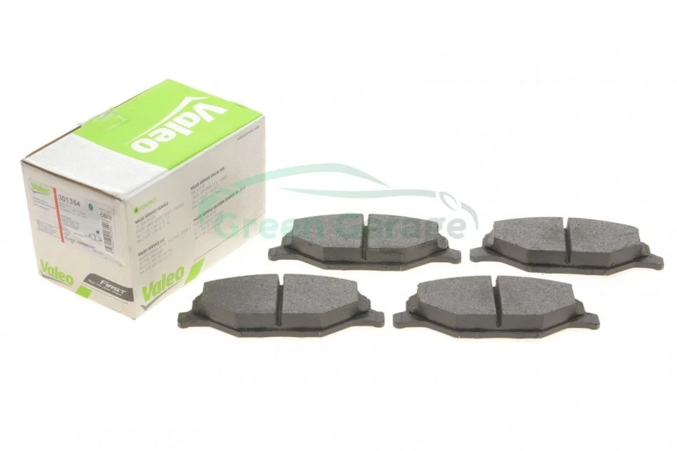 Колодки гальмівні SKODA P. FABIA 07- VALEO 301354 (фото 1)