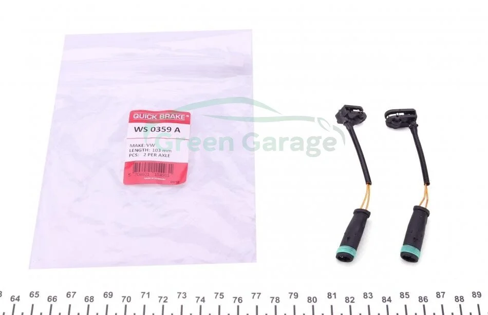 Czujnik klockуw VW Crafter 103mm/2szt QUICK BRAKE WS0359A (фото 1)