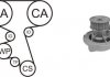 Насос води + комплект зубчатого ремня WPK164201