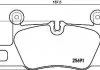 Колодки гальмівні PORSCHE 911 tyі 12- BREMBO P65031 (фото 1)