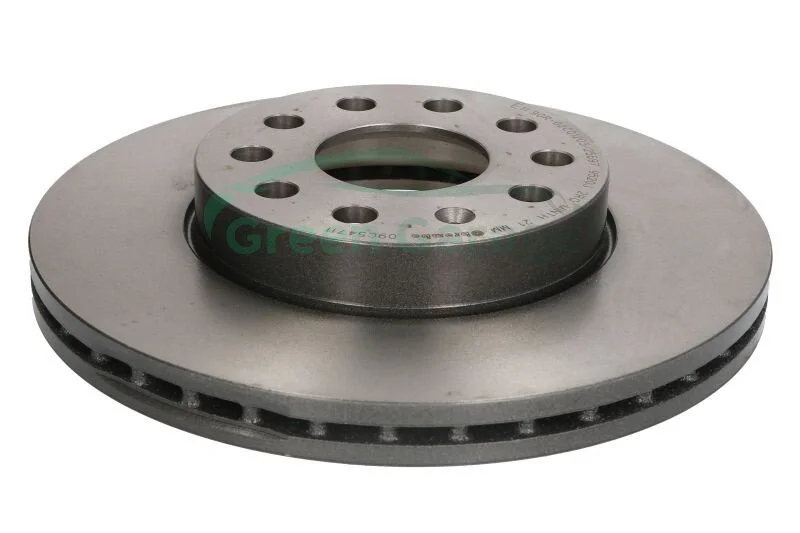 Диск гальмівний VW GOLF VII 14- PRZÓD BREMBO 09C54711 (фото 1)