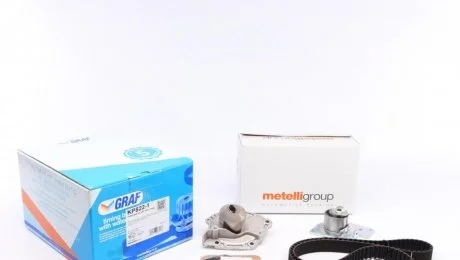 Насос води + комплект зубчатого ремня GRAF KP8221