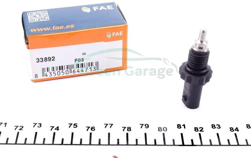 Датчик температури охолоджуючої рідини FAE 33892 (фото 1)