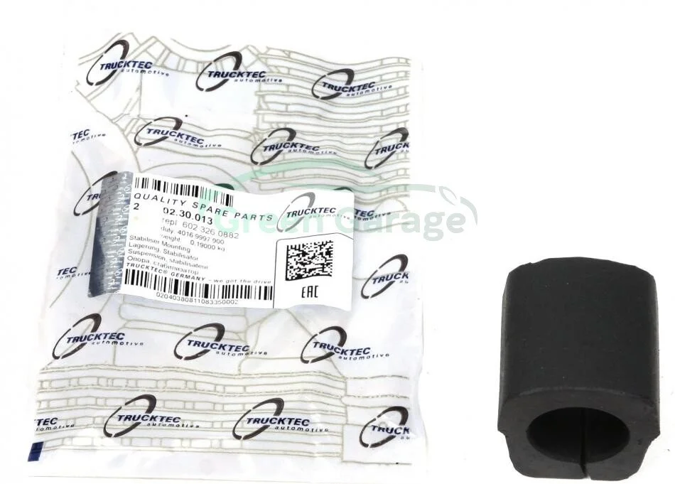 Подушка стабілізатора 30mm, DB207-410 TRUCKTEC 0230013 (фото 1)