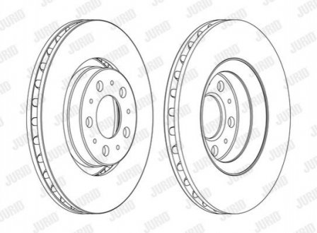 Диск гальмівний !.. JURID 562173JC1