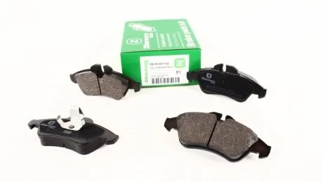 Колодки гальмівні передні DB208-316 ZILBERMANN 08001