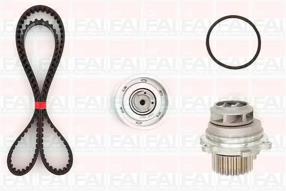 Водяний насос + зубчастий ремінь Fischer Automotive One (FA1) TBK906127 (фото 1)