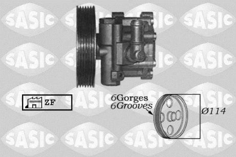 Гідравлічний насос, підсилення керма SASIC 7070013